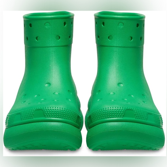 CROCS Rain Boots - Grass Green - W 9 / M 7 - EUC - Picture 2 of 9